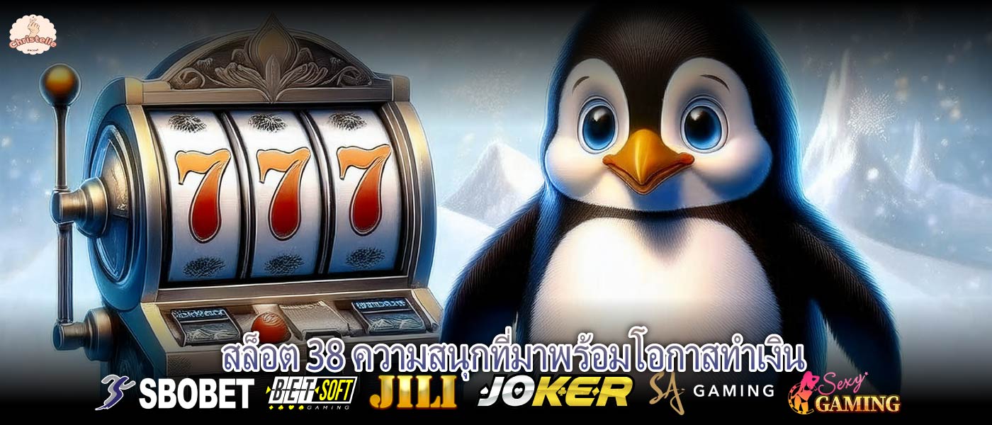 สล็อต 38 ความสนุกที่มาพร้อมโอกาสทำเงิน